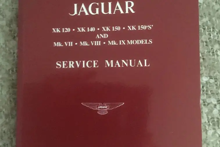 GENUINE JAGUAR WORKSHOP MANUAL FOR SEVERAL MODELS